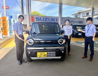 ハスラータフワイルド試乗車入りました！！